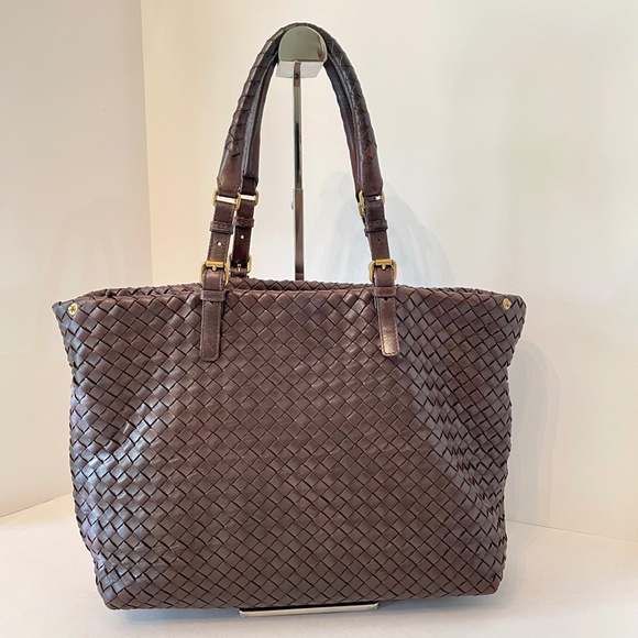 Bottega Veneta Intrecciato Medium Cesta Tote Brown Leather 179635 - Picture 1 of 16